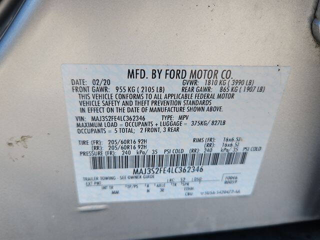 2020 Ford EcoSport S