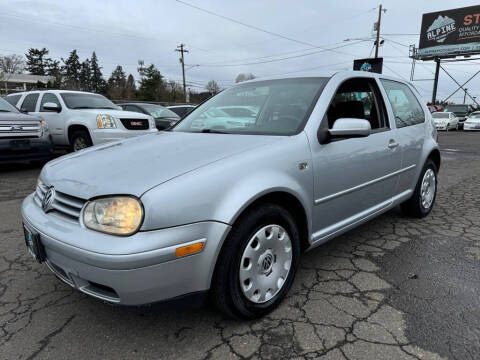 2003 Volkswagen Golf for sale at ALPINE MOTORS in Milwaukie OR