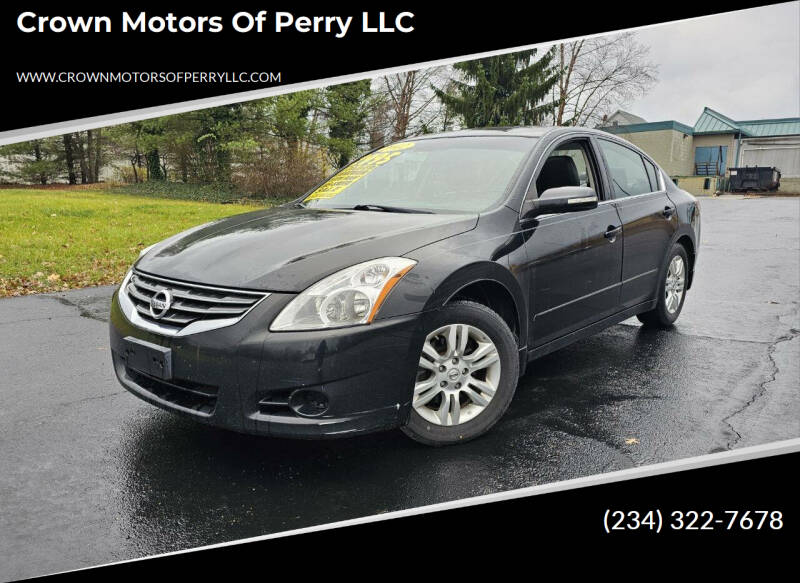 2012 Nissan Altima for sale at Crown Motors Of Perry LLC in Canton OH