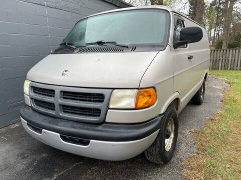 2002 dodge hot sale cargo van