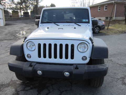 2017 Jeep Wrangler Unlimited for sale at Marks Automotive Inc. in Nazareth PA