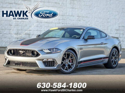 2022 Ford Mustang for sale at Hawk Ford of St. Charles in Saint Charles IL
