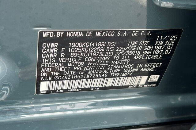 2026 Honda HR-V Sport