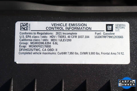 2021 GMC Savana 3500