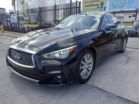 2018 Infiniti Q50 for sale at AUTO ALLIANCE LLC in Miami FL