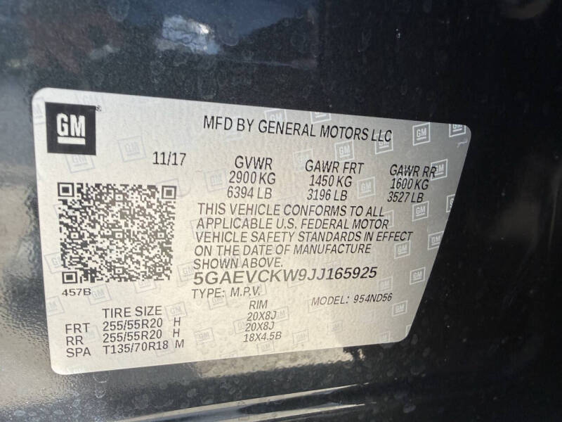 2018 Buick Enclave Avenir