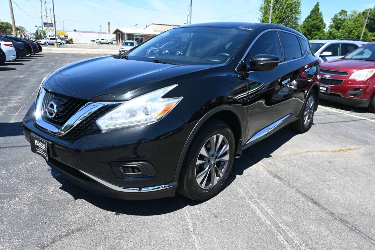 Black 2017 Nissan Murano S AWD S 4dr SUV 9