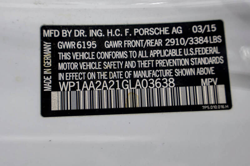 2016 Porsche Cayenne