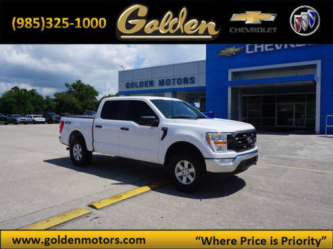 2021 Ford F-150 for sale at GOLDEN MOTORS in Cut Off LA