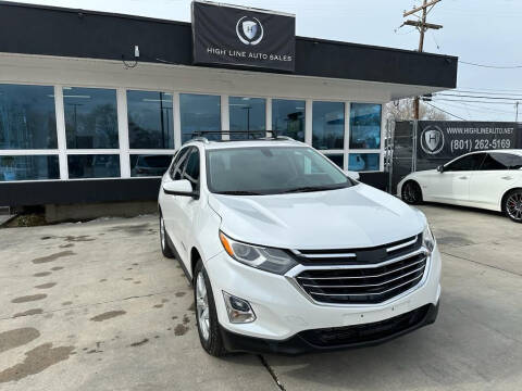 2018 Chevrolet Equinox for sale at High Line Auto Sales in Salt Lake City UT