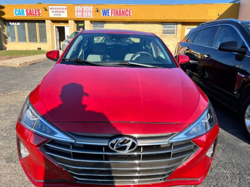 2020 Hyundai Elantra for sale at NORTH CHICAGO MOTORS INC in North Chicago IL