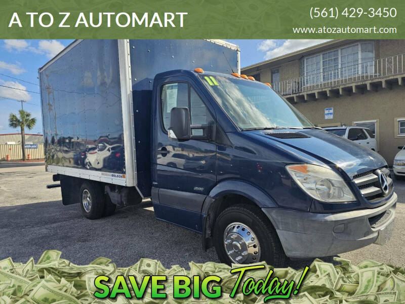 2011 Mercedes-Benz Sprinter for sale at A TO Z  AUTOMART - A TO Z AUTOMART in West Palm Beach FL