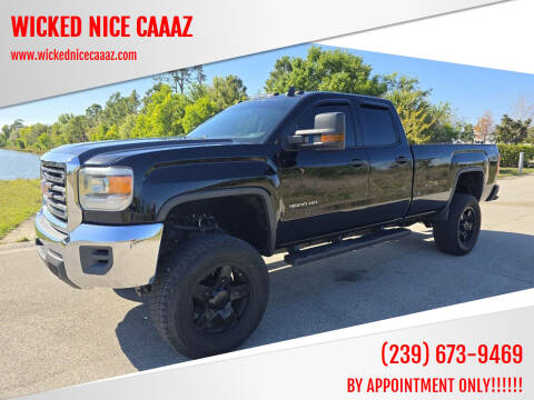 2015 GMC Sierra 3500HD for sale at WICKED NICE CAAAZ in Cape Coral FL