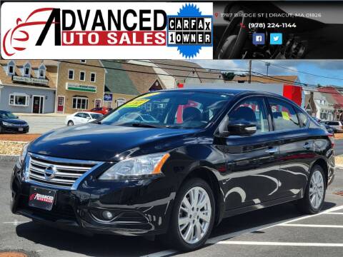 2015 Nissan Sentra for sale at Advanced Auto Sales in Dracut MA