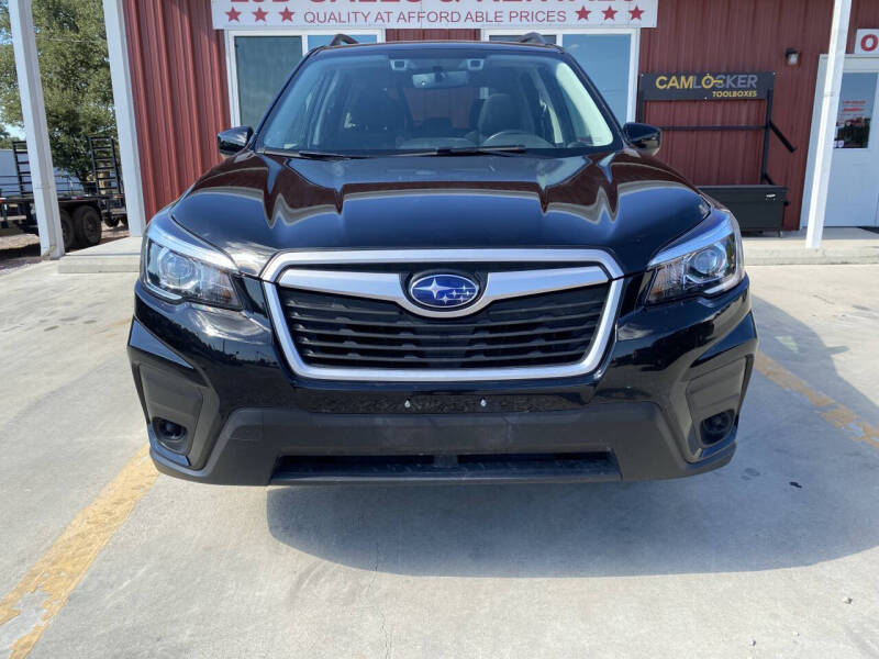 Used 2019 Subaru Forester Premium with VIN JF2SKAGC4KH443377 for sale in Lampasas, TX