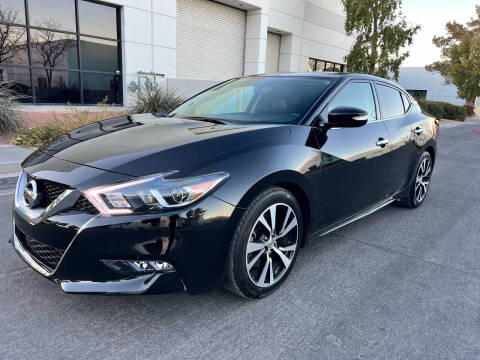 2018 Nissan Maxima for sale at Fairway Rent-A-Car Sales & Repairs in Las Vegas NV