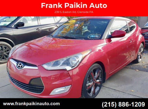 2016 Hyundai Veloster for sale at Frank Paikin Auto in Glenside PA