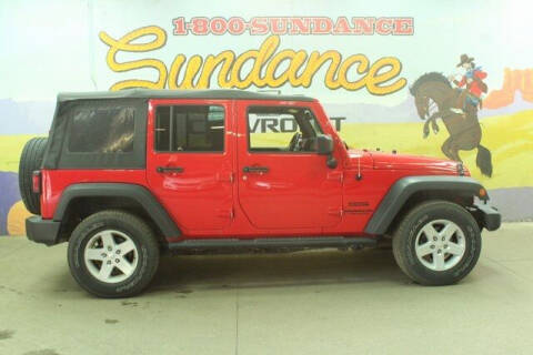 2016 Jeep Wrangler Unlimited for sale at Sundance Chevrolet in Grand Ledge MI