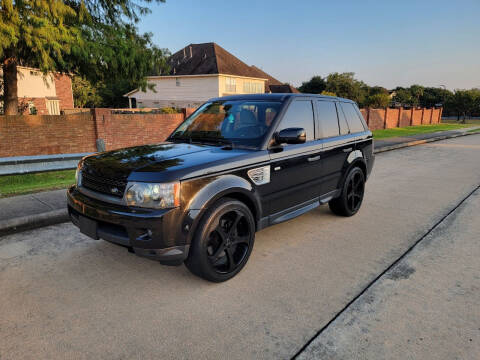 2010 Land Rover Range Rover Sport for sale at G&J Car Sales in Houston TX