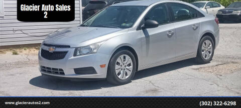 2013 Chevrolet Cruze for sale at Glacier Auto Sales 2 in New Castle DE
