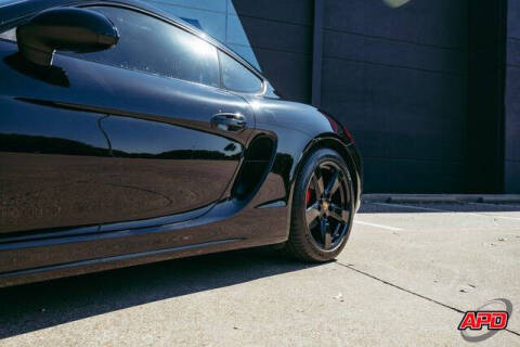 2016 Porsche Cayman Black Edition