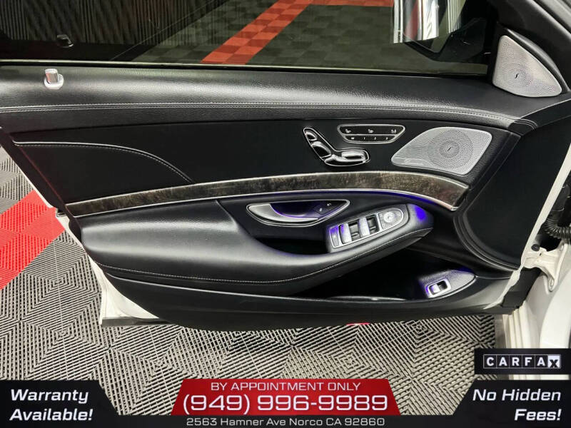 2017 Mercedes-Benz S-Class S 550