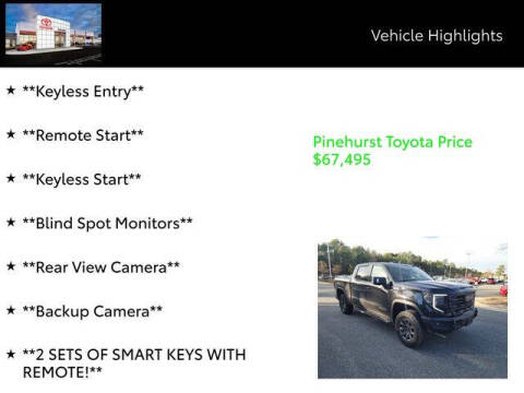 2025 GMC Sierra 1500 AT4X