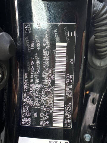 2016 Toyota 4Runner Trail