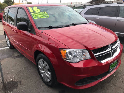 2016 Dodge Grand Caravan for sale at CAR GENERATION CENTER, INC. in Los Angeles CA