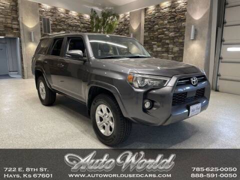 2020 Toyota 4Runner for sale at Auto World Used Cars in Hays KS