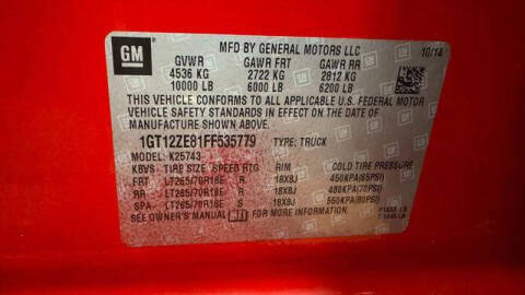 2015 GMC Sierra 2500HD