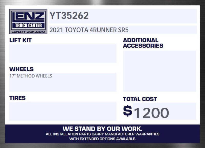 2021 Toyota 4Runner SR5