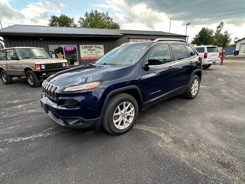 2014 Jeep Cherokee for sale at VILLAGE AUTO MART LLC in Portage IN