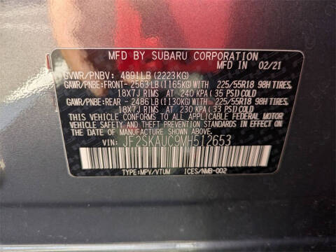 2021 Subaru Forester Limited