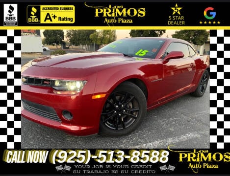 2015 Chevrolet Camaro for sale at Los Primos Auto Plaza in Brentwood CA