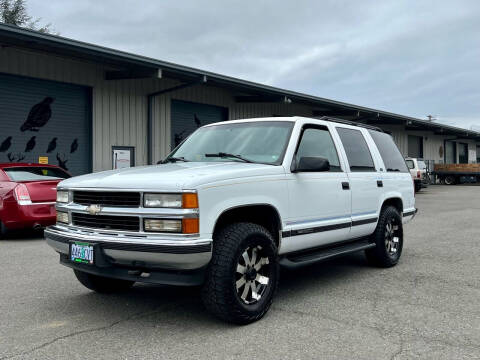 1996 GMC Yukon for sale at DASH AUTO SALES LLC in Salem OR