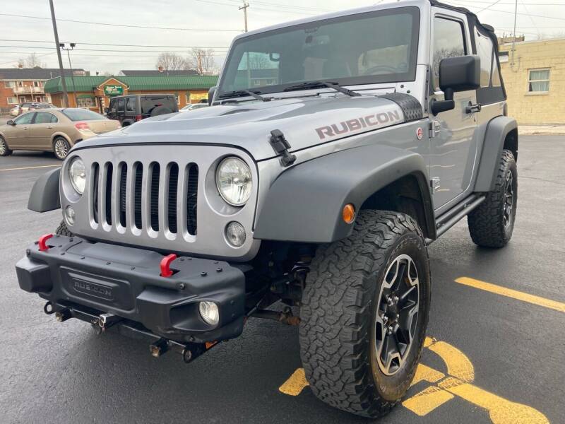 2014 Jeep Wrangler for sale at RABIDEAU'S AUTO MART in Green Bay WI