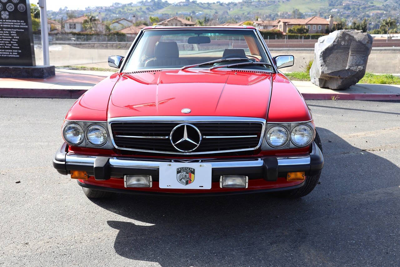 1987 Mercedes-Benz 560-Class for sale at DE AUTOS INC in San Juan Capistrano, CA