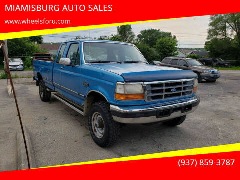 1994 Ford F-250 for sale at MIAMISBURG AUTO SALES in Miamisburg OH