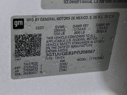 2023 GMC Sierra 1500