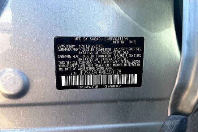 2022 Subaru Forester Limited