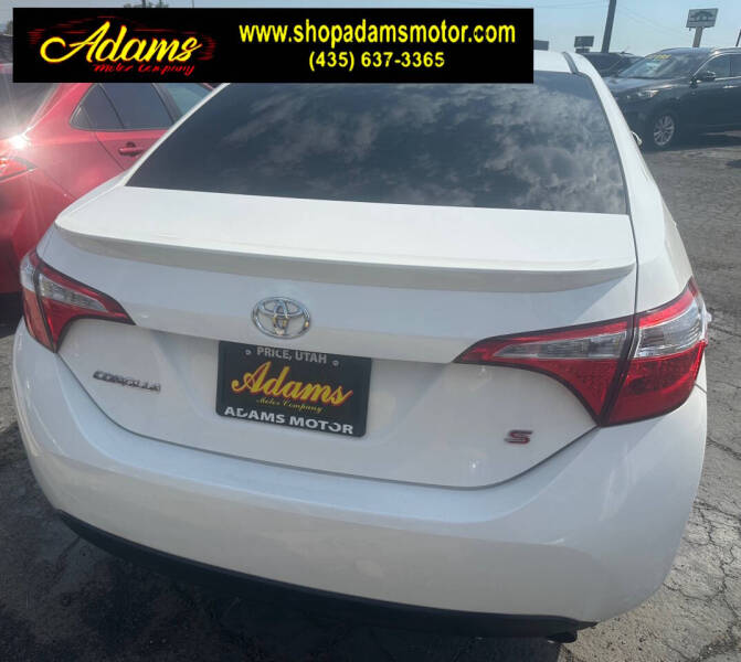 2016 Toyota Corolla S Plus