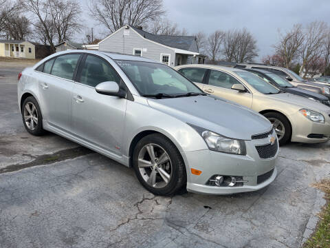 2014 Chevrolet Cruze for sale at HEDGES USED CARS in Carleton MI