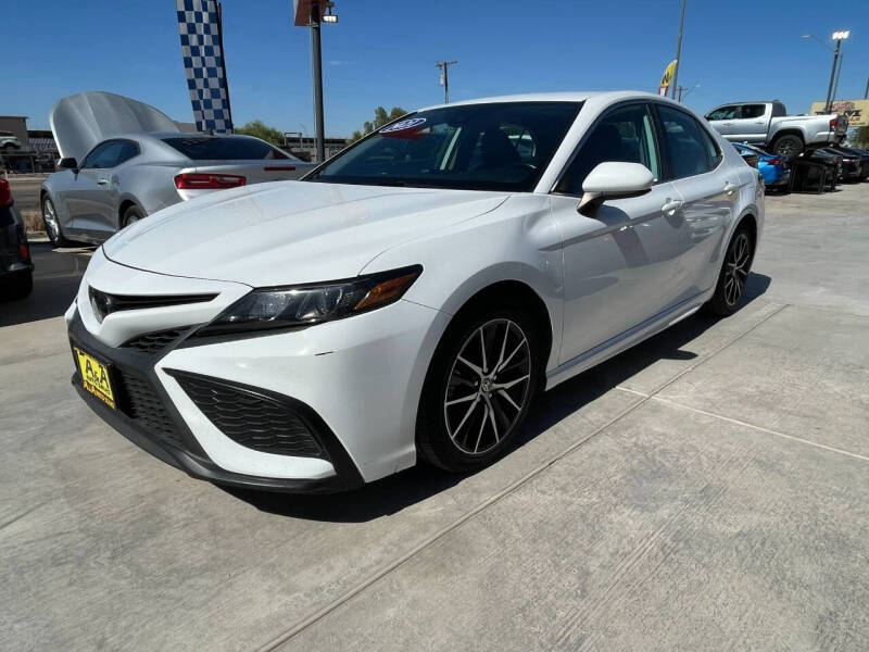 2021 Toyota Camry for sale at A AND A AUTO SALES in Gadsden AZ