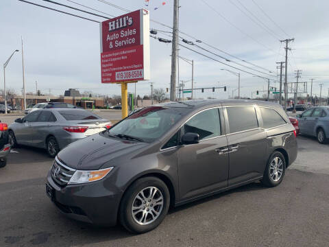 2012 Honda Odyssey for sale at Hill's Auto Sales LLC in Bowling Green OH