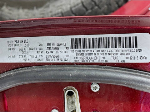 2020 RAM 3500 Laramie Longhorn