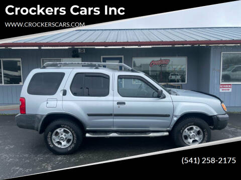 2000 Nissan Xterra for sale at Crockers Cars Inc in Lebanon OR