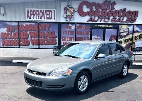 2007 Chevrolet Impala for sale at Credit Connection Auto Sales in Midwest City OK