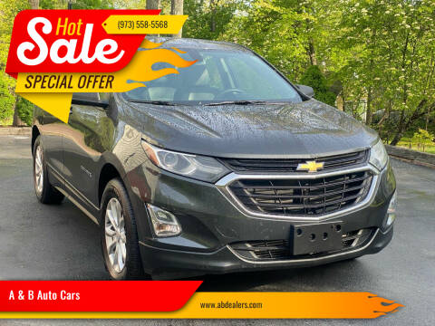 2018 Chevrolet Equinox for sale at A & B Auto Cars in Newark NJ