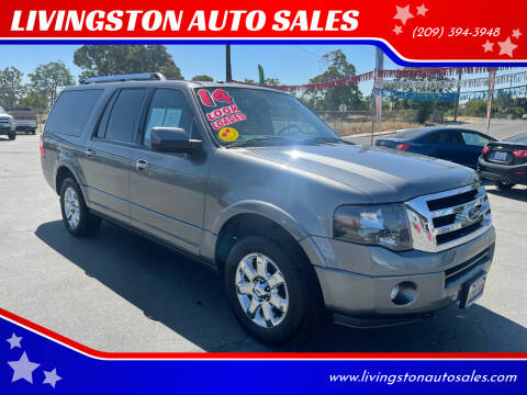2014 Ford Expedition EL for sale at LIVINGSTON AUTO SALES in Livingston CA